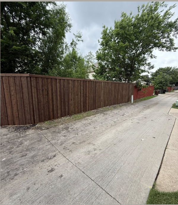 Finished Texas Wood Care project